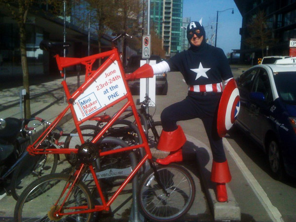 Vancouver Makers Make “Art Bikes” to Help Promote Mini Maker Faire